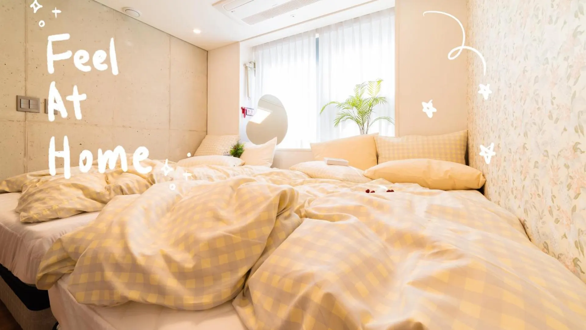Appartement Hongik Univ Station Wave Family Suite #3 Seoel